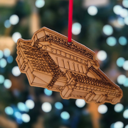 Personalised Anfield Christmas decoration