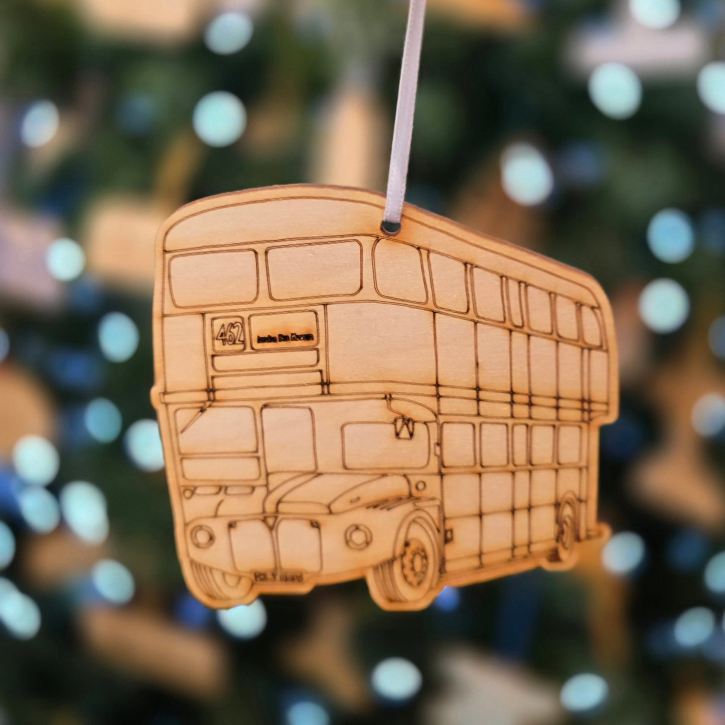 London bus Christmas Decoration