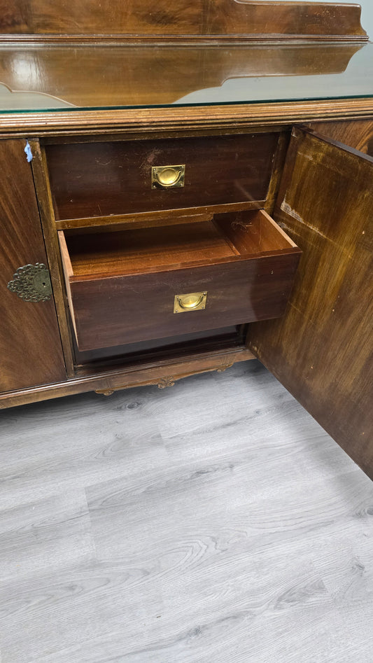Vintage Clawfoot Sideboard