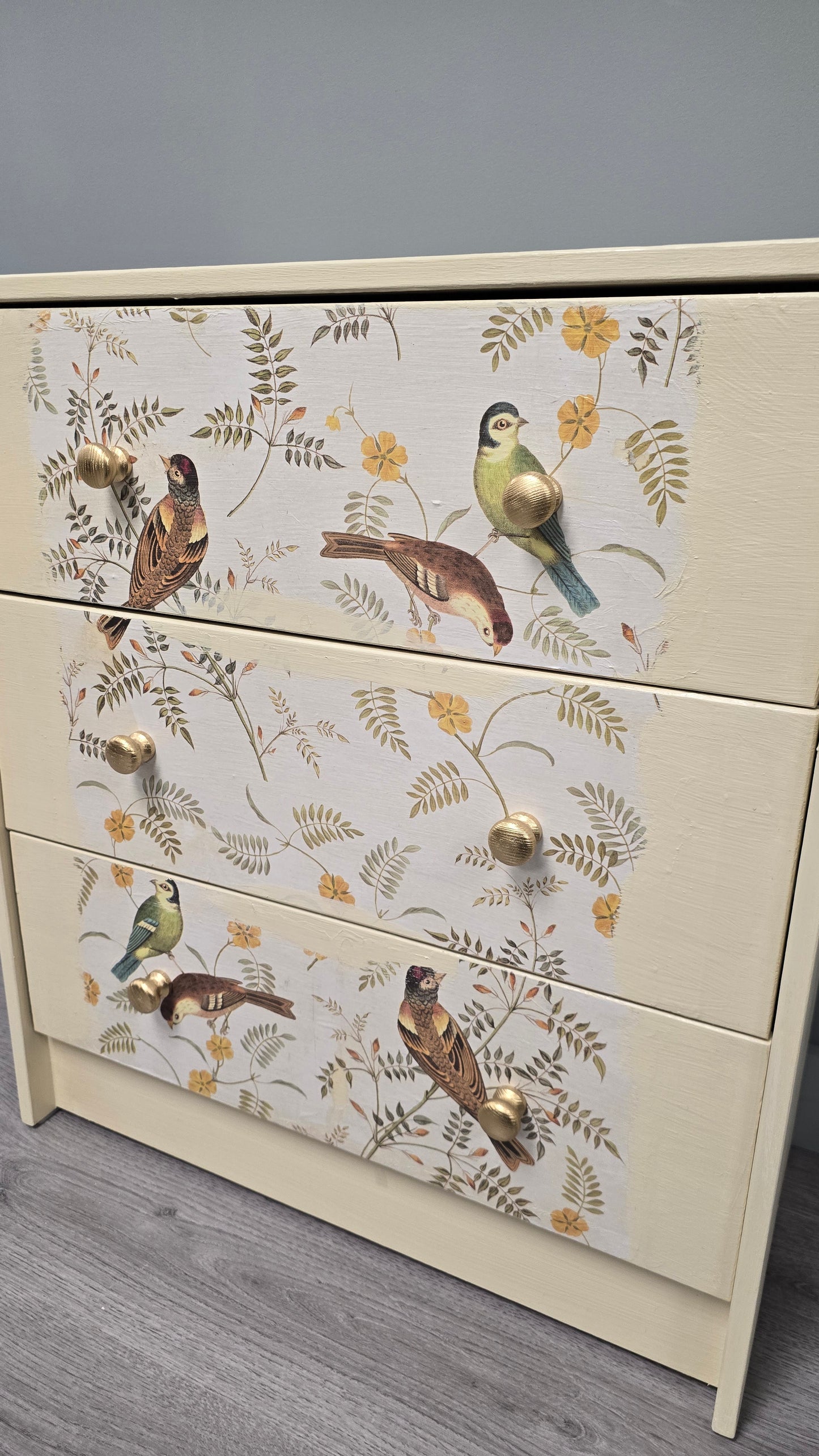 Decoupage Chest of Drawers