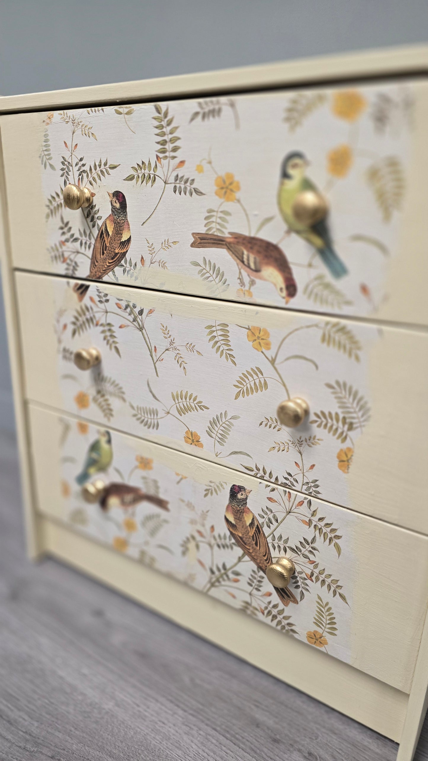 Decoupage Chest of Drawers