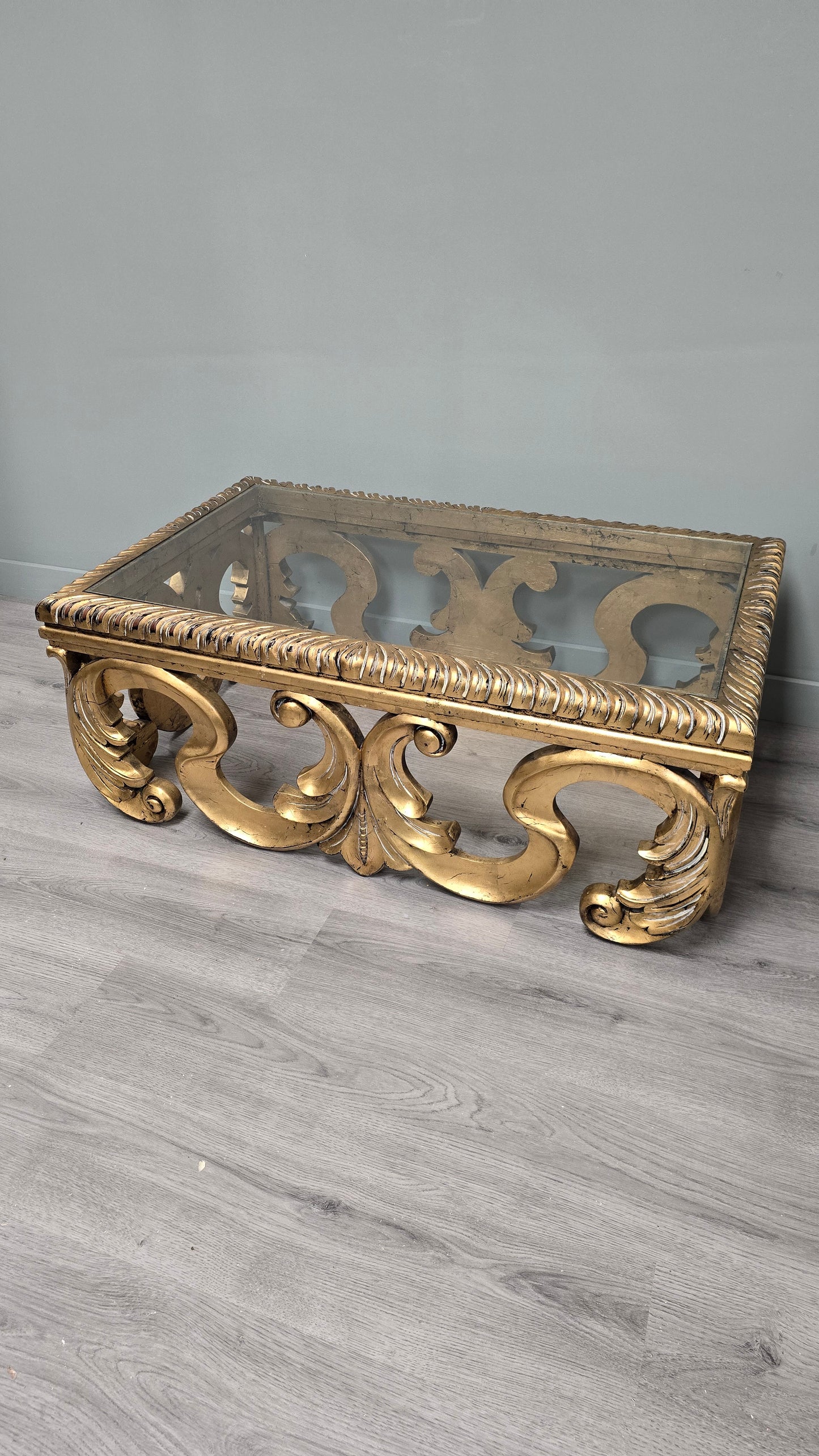 Gold Coffee Table