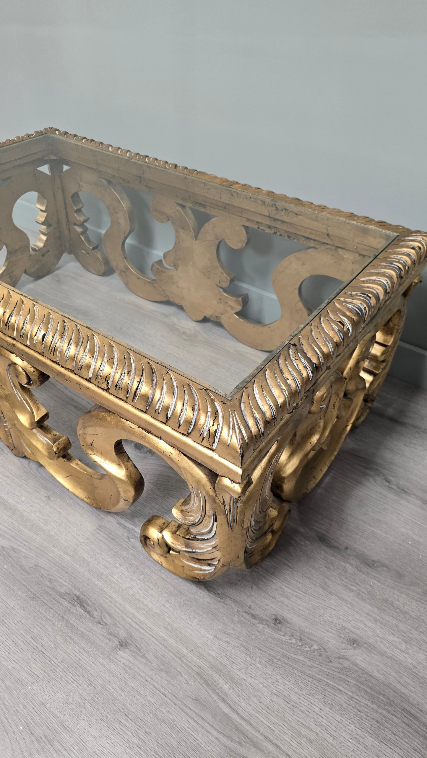 Gold Coffee Table