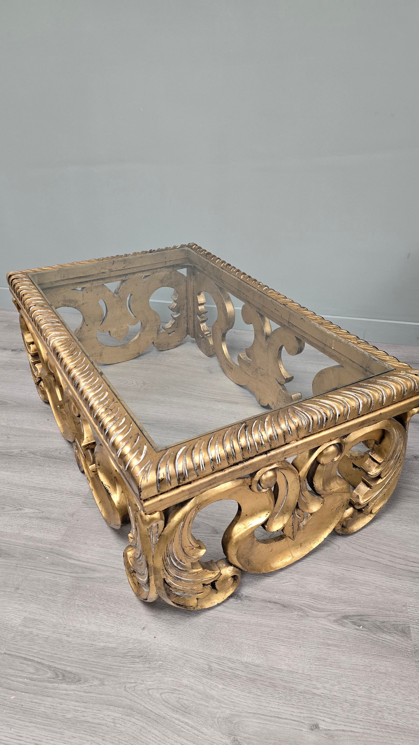 Gold Coffee Table