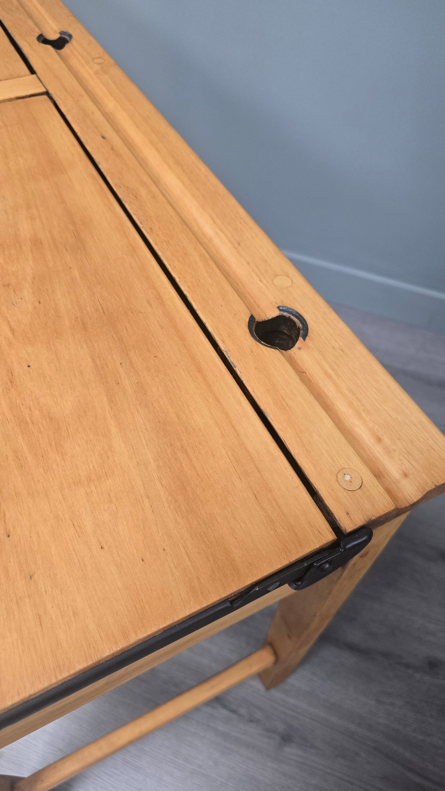 Vintage school desk