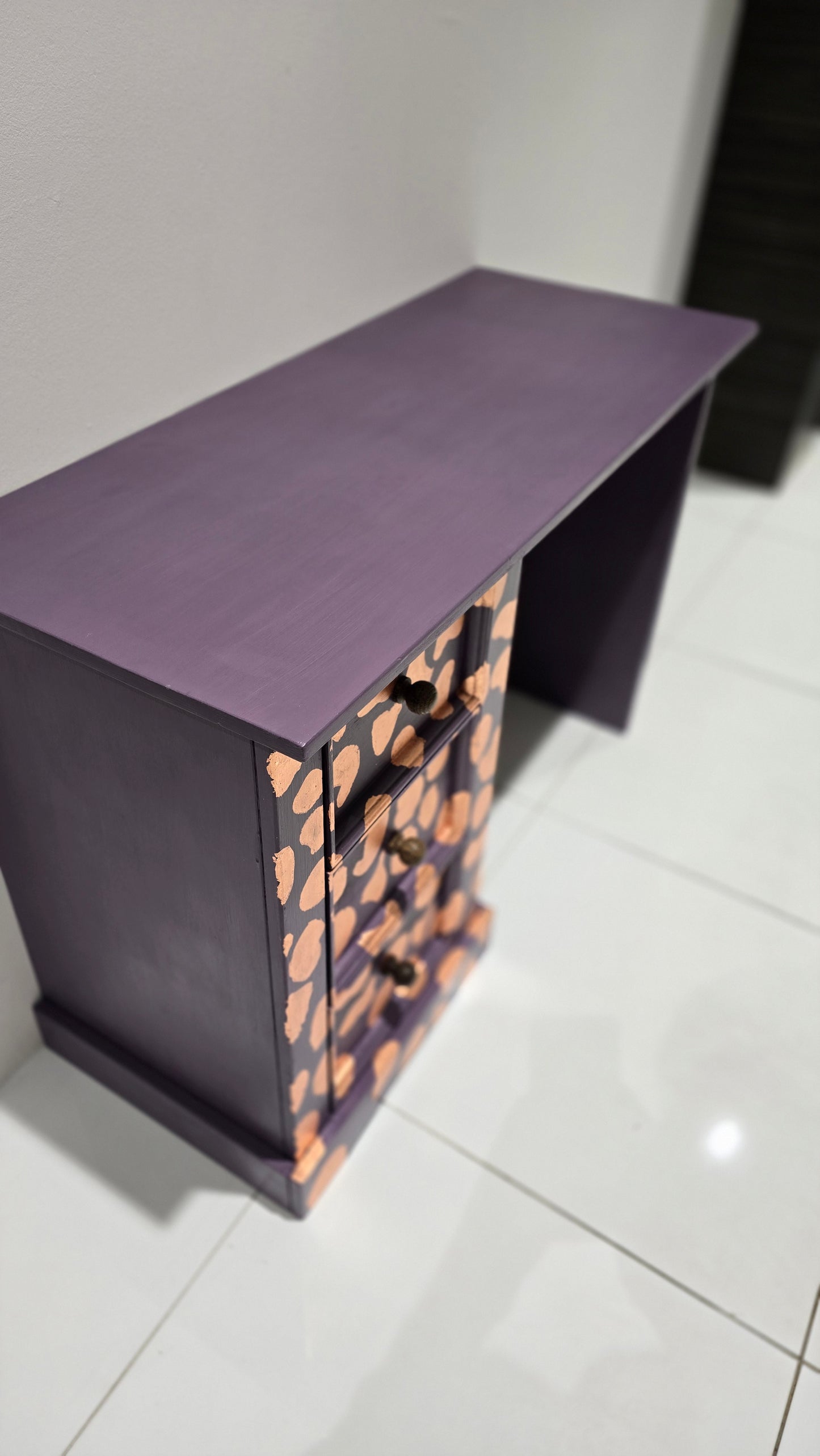 Upcycled Statement Desk – Rodmell & Copper Leaf