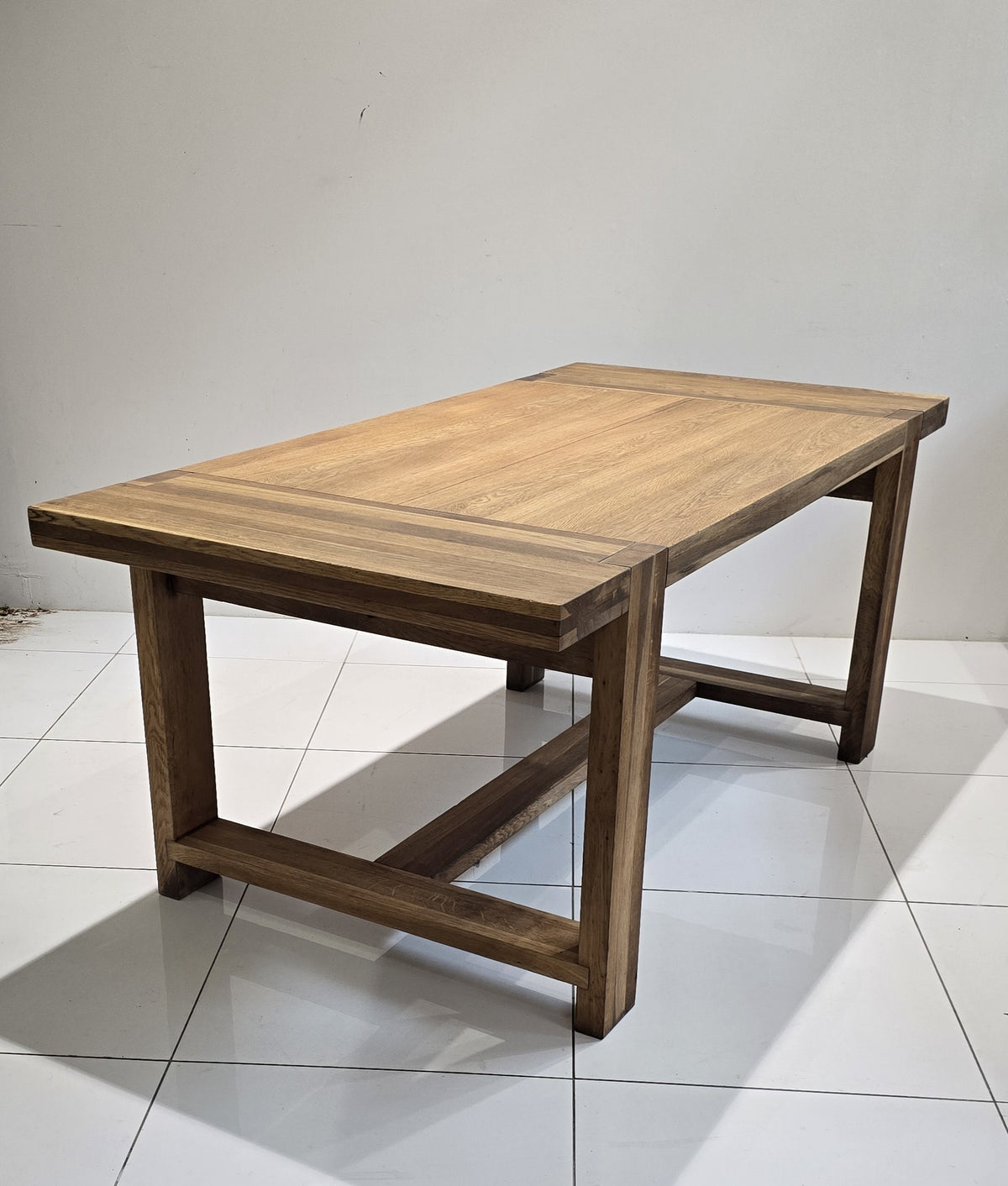 Restored Oak Dining Table