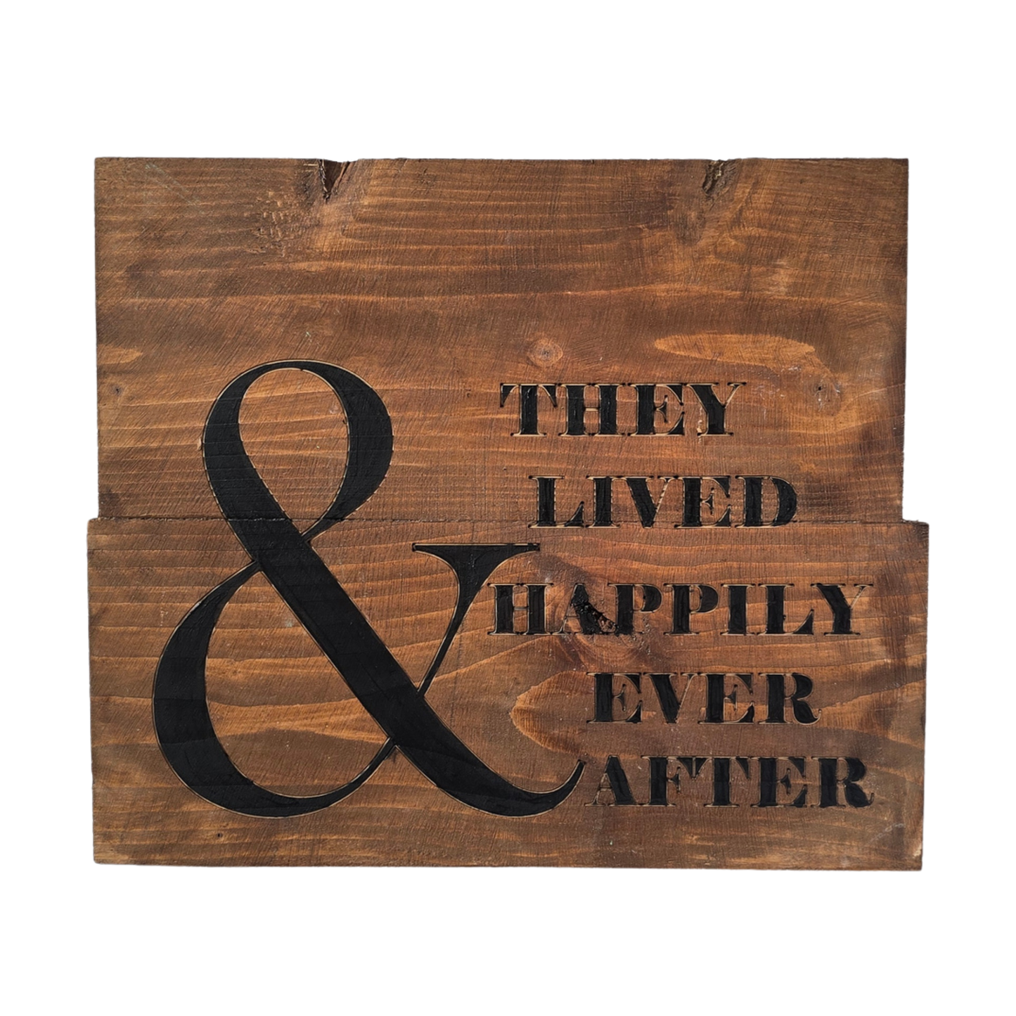& they lived happily ever after Wall Decor