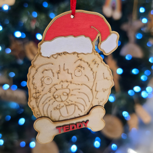 Cockapoo Christmas Decoration