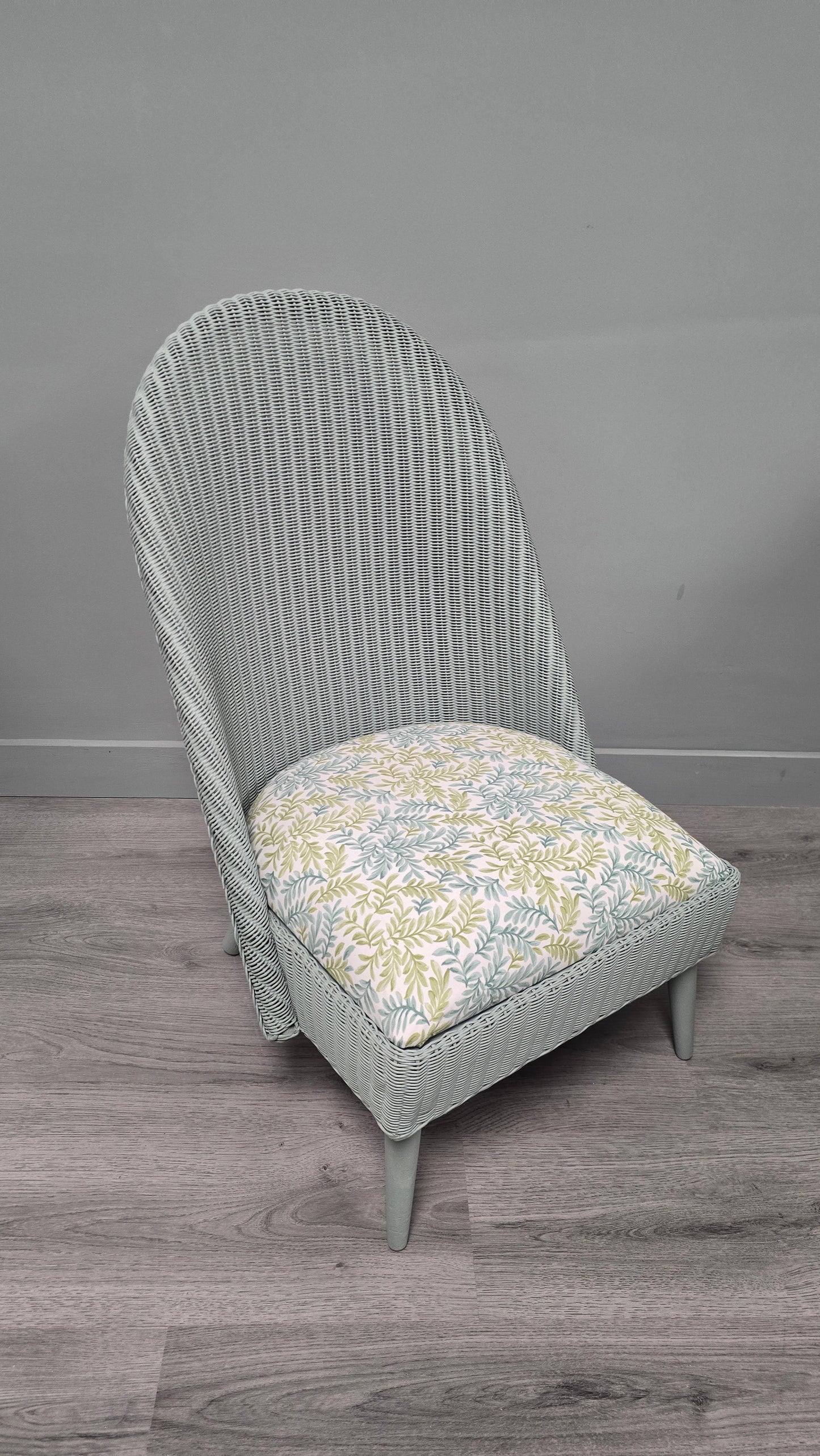 reupholstered chair