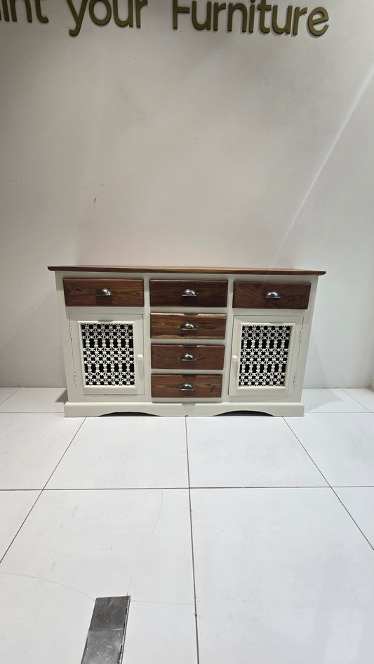 White sideboard