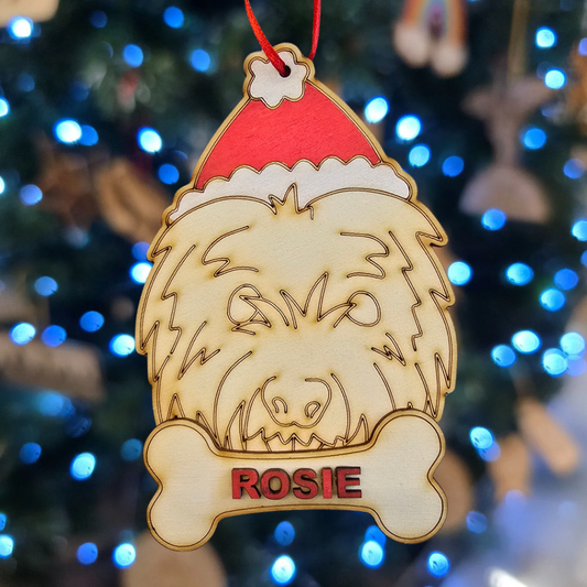 Westie Christmas Decoration