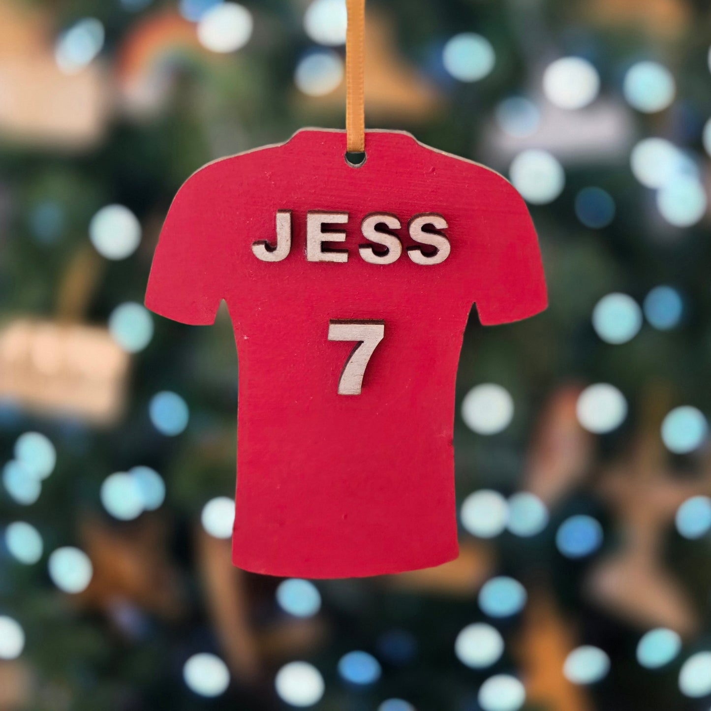 Personalised LFC shirt decoration