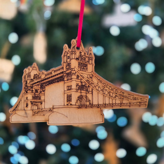 Tower bridge Christmas Decoration