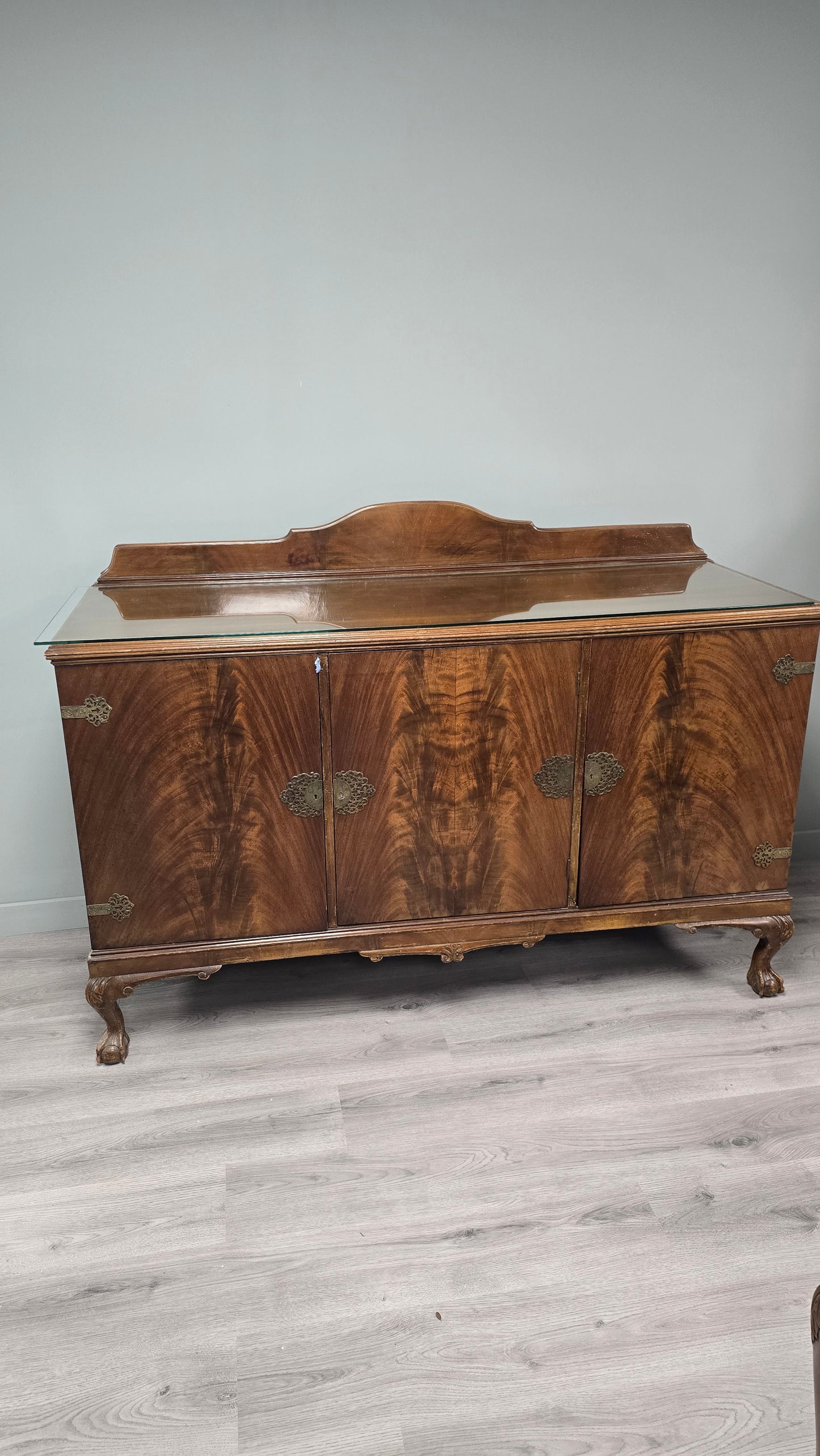 Vintage Clawfoot Sideboard