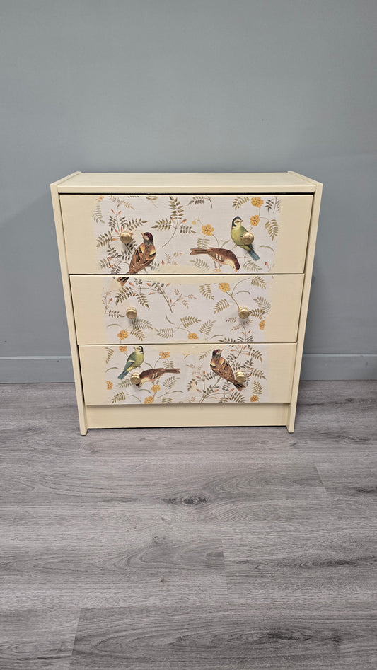 Decoupage Chest of Drawers