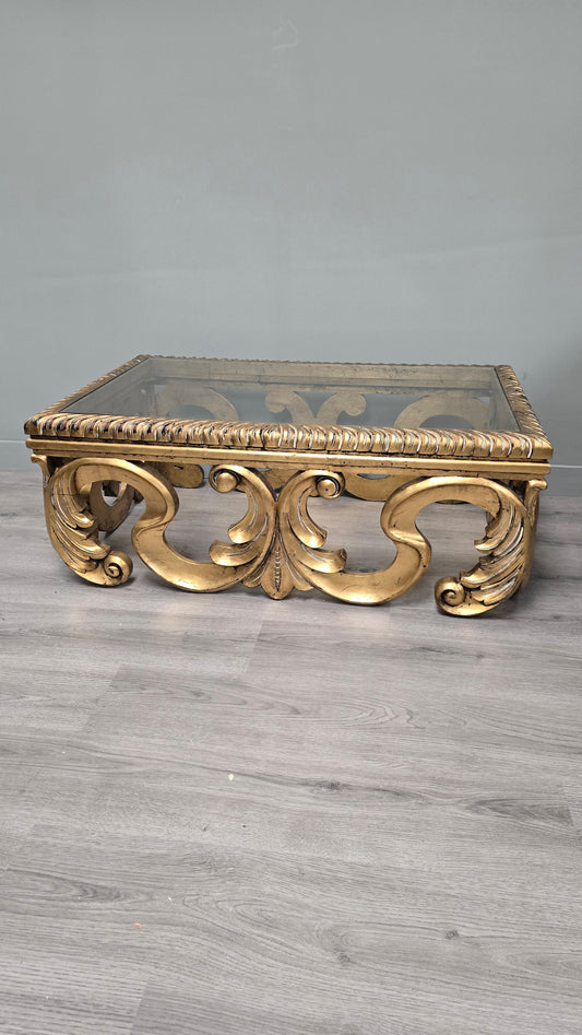 Gold Coffee Table