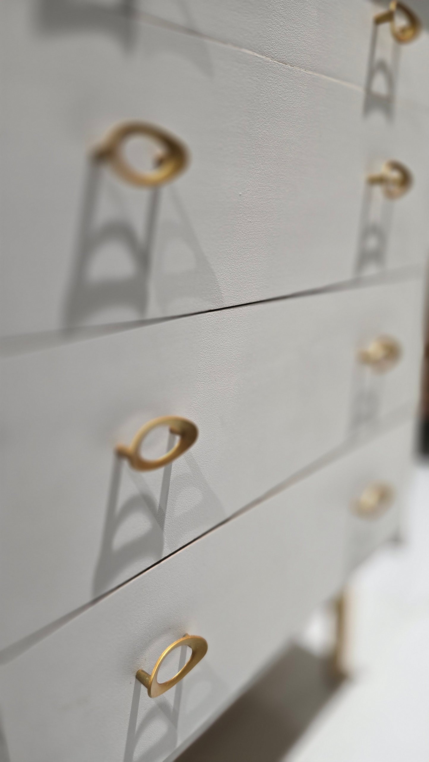 Rococo White Chest of Drawers