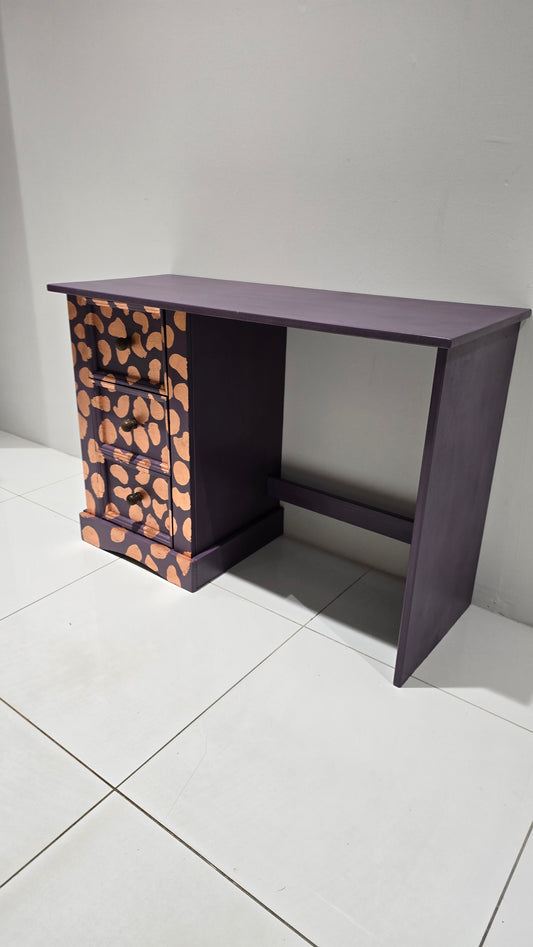 Upcycled Statement Desk – Rodmell & Copper Leaf