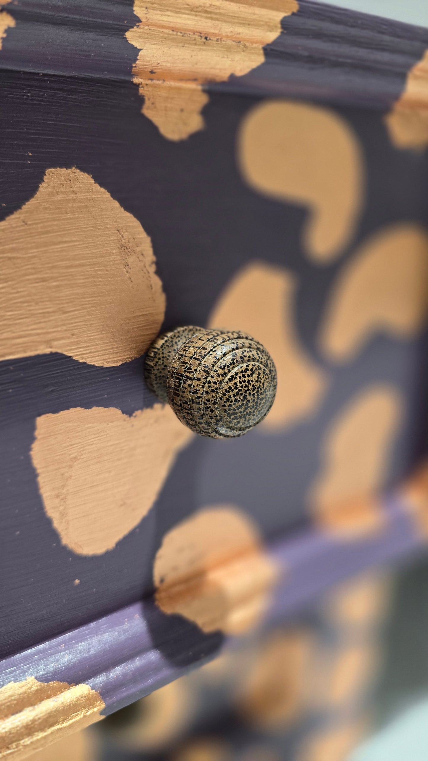 Upcycled Statement Desk – Rodmell & Copper Leaf