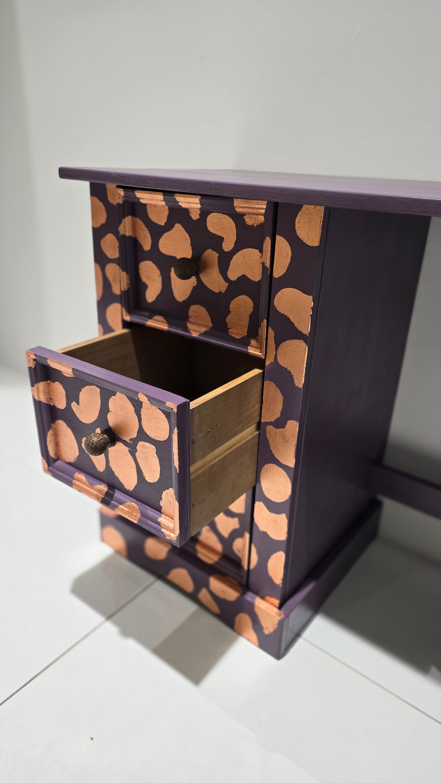 Upcycled Statement Desk – Rodmell & Copper Leaf