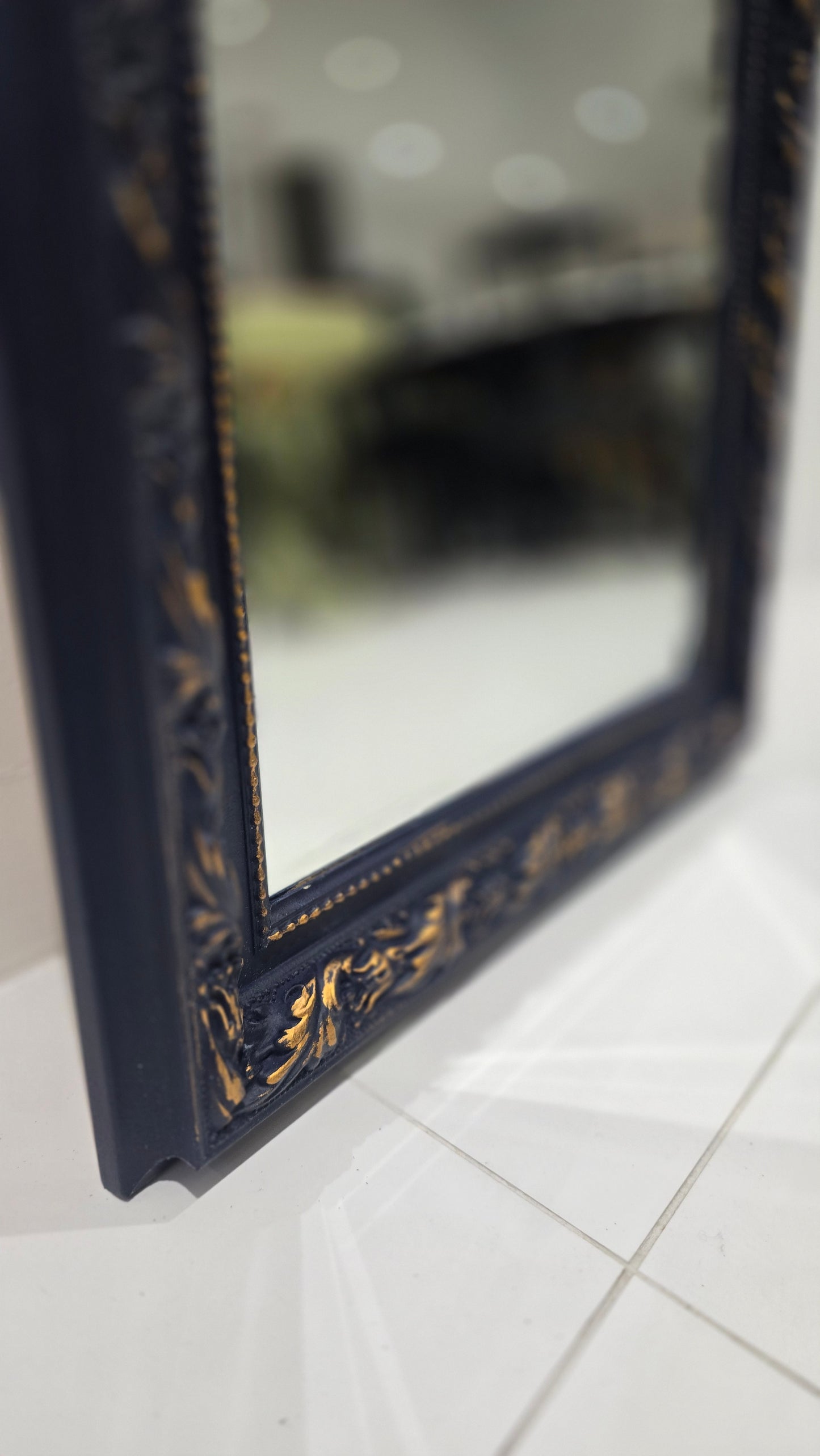 Mirror in Oxford Navy