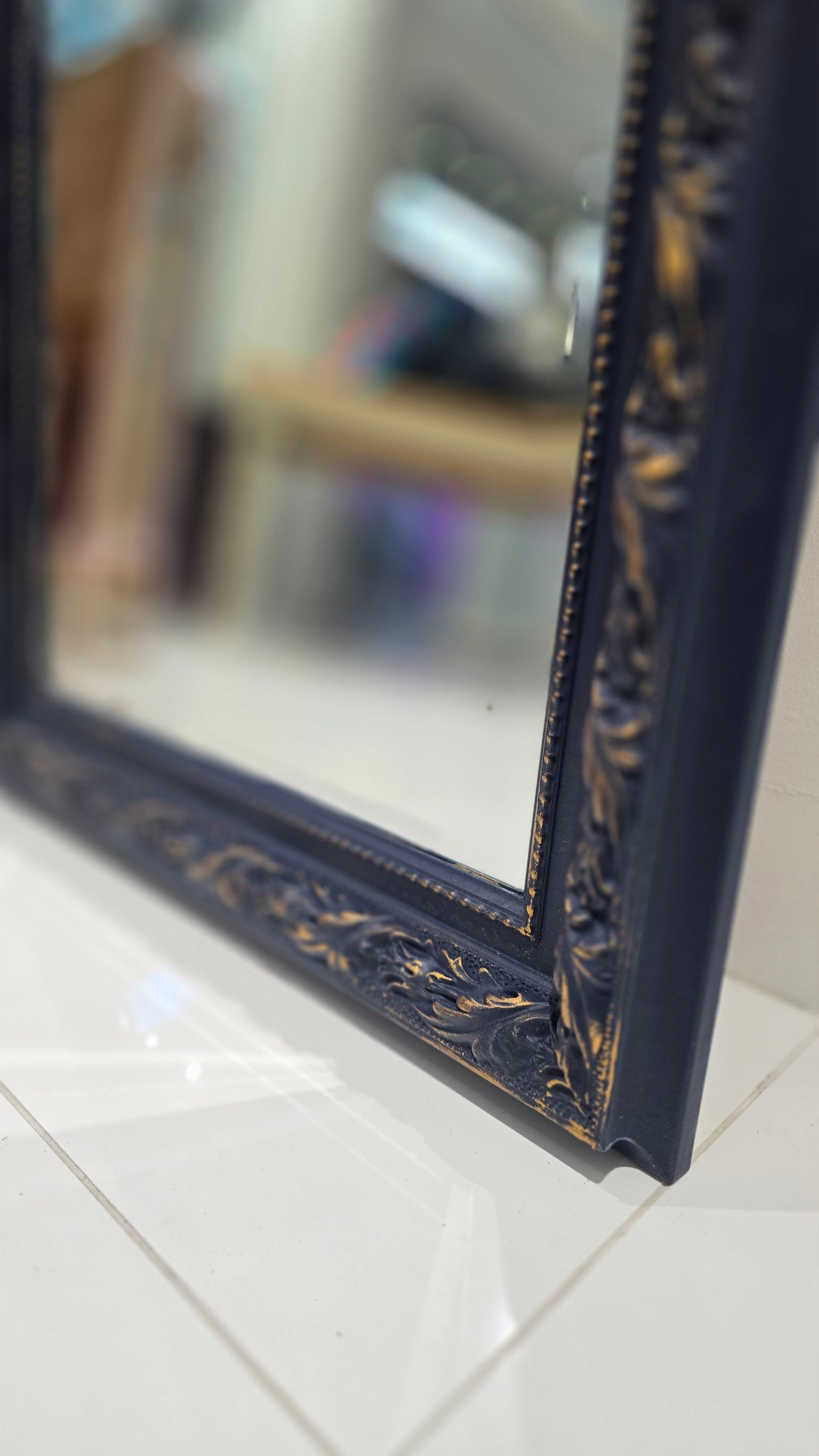 Mirror in Oxford Navy