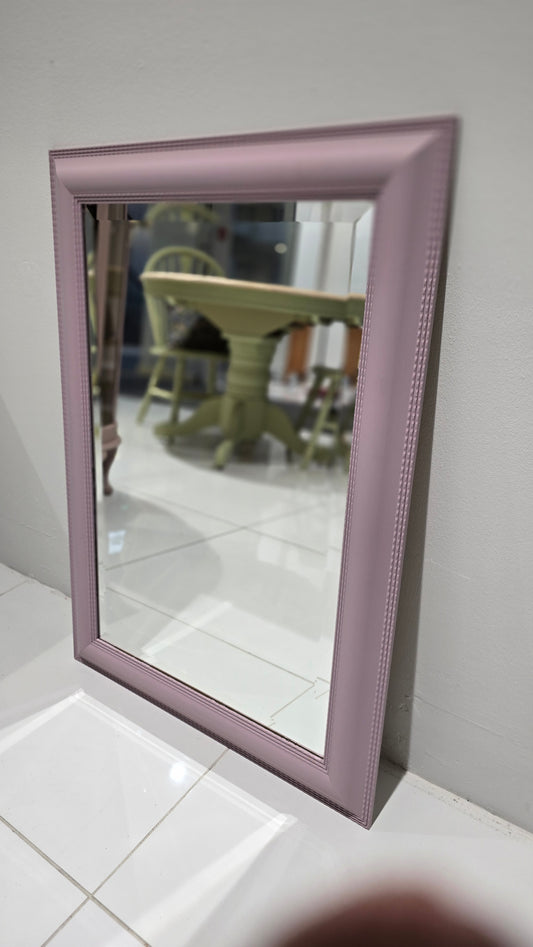 Mirror painted in Wisteria