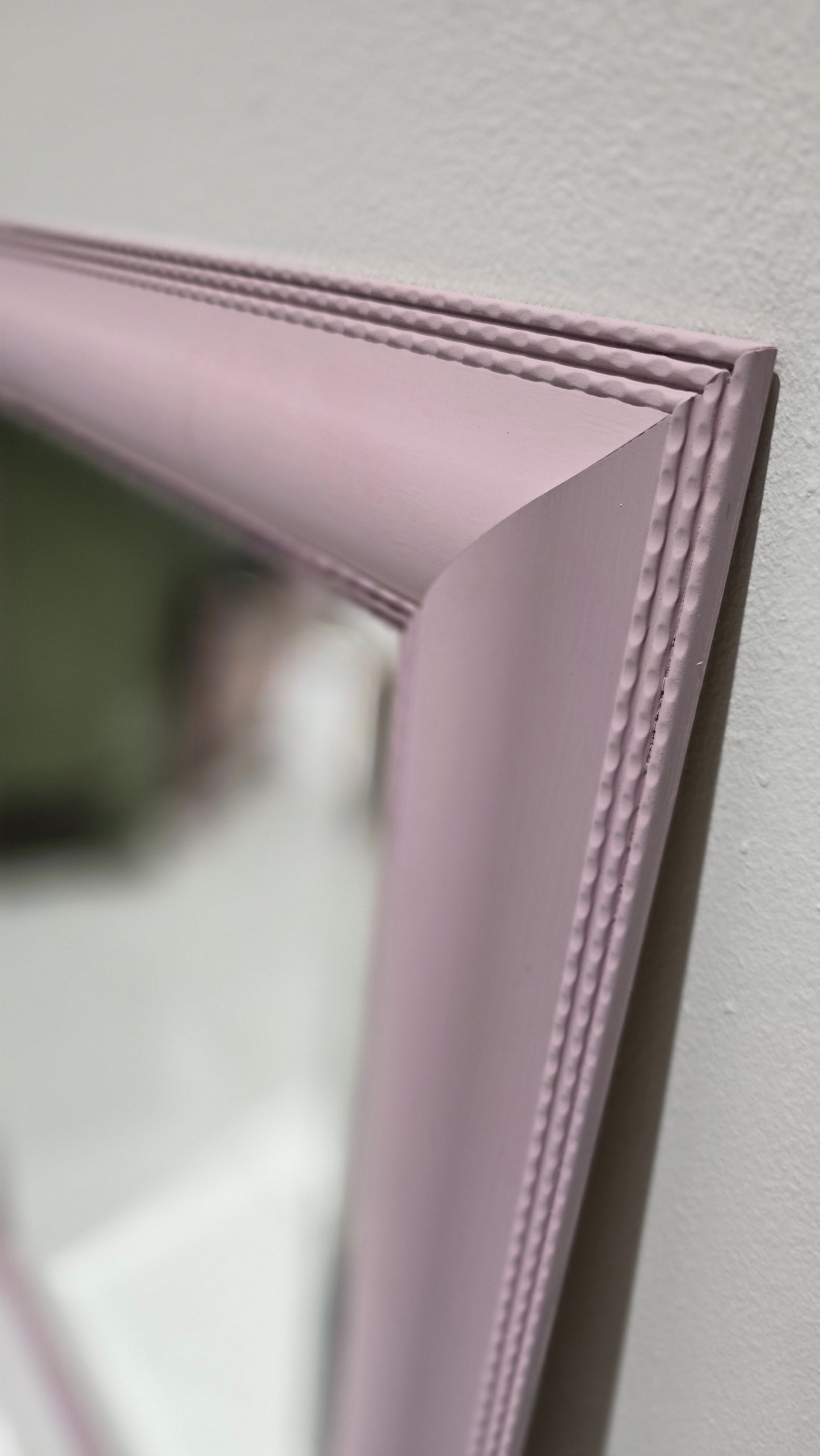 Mirror painted in Wisteria