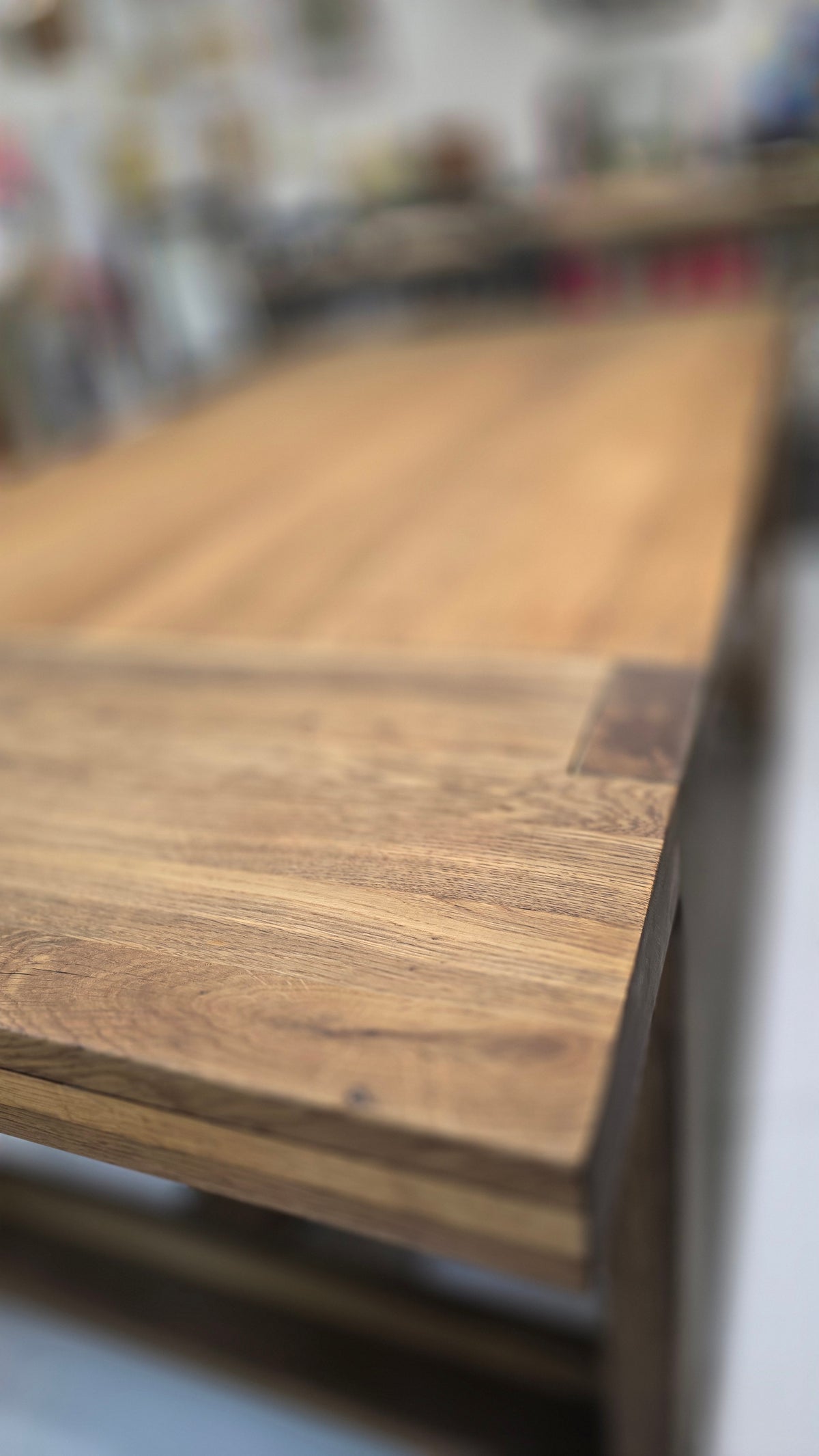 Restored Oak Dining Table