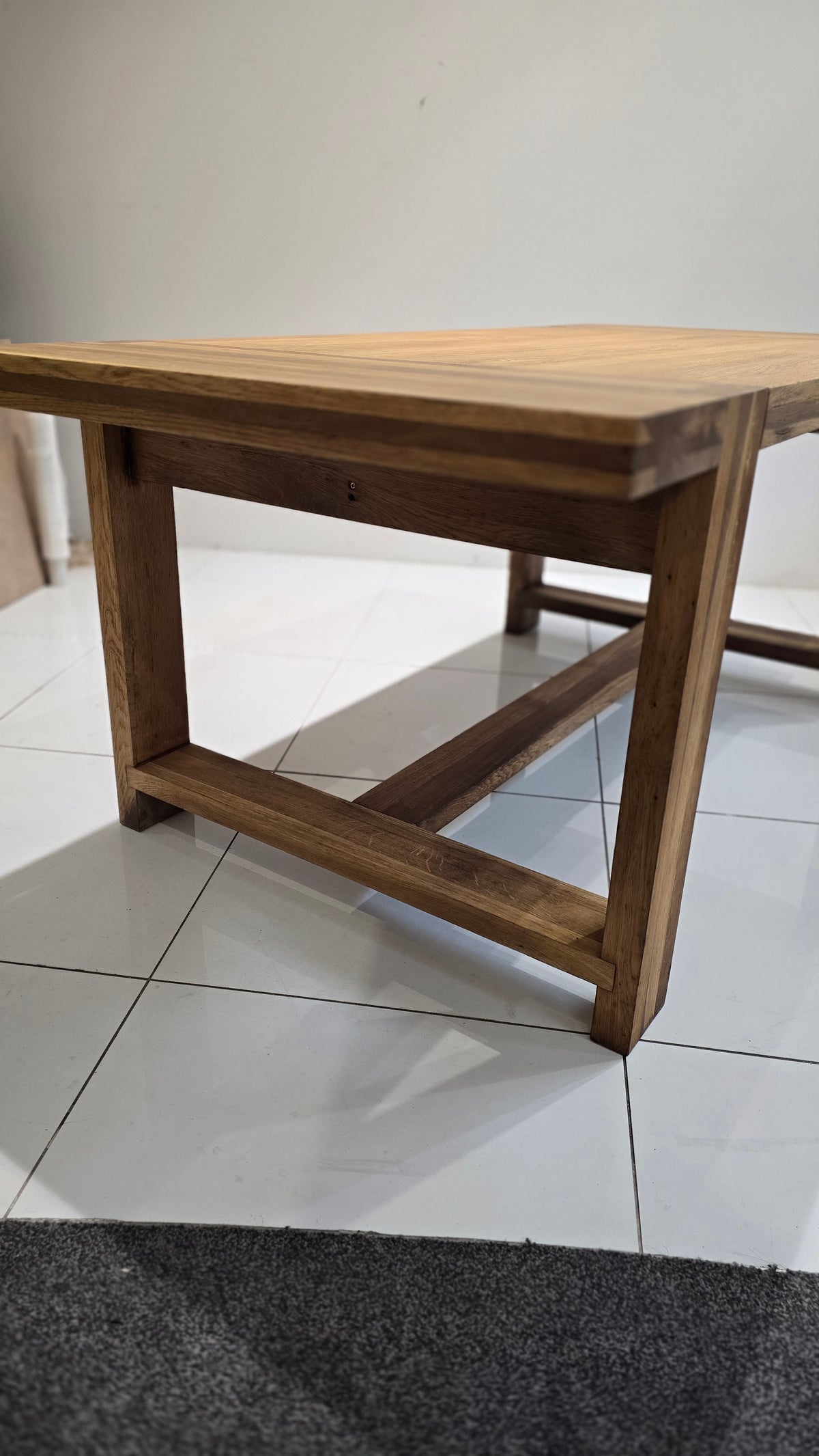 Restored Oak Dining Table