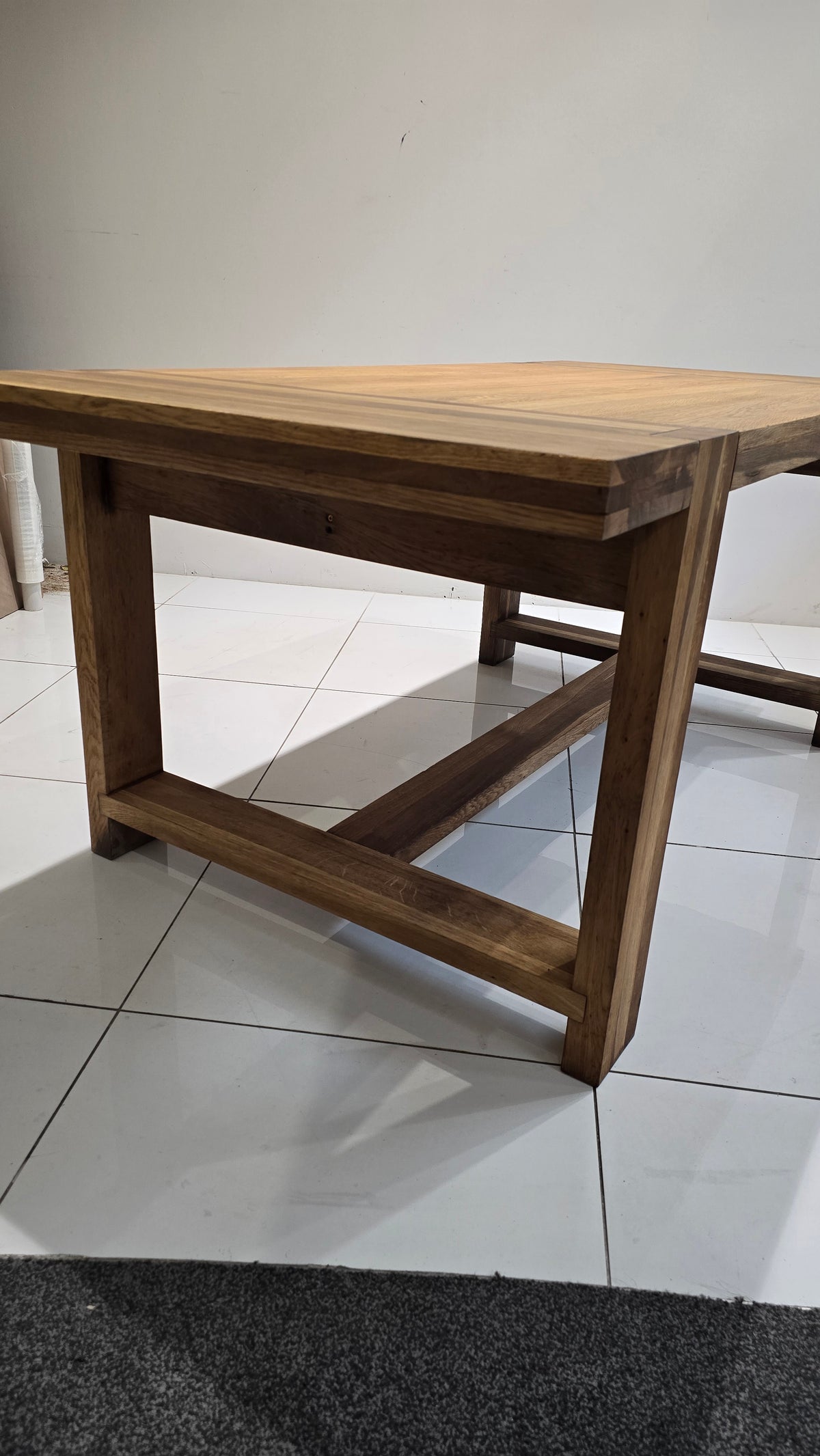 Restored Oak Dining Table