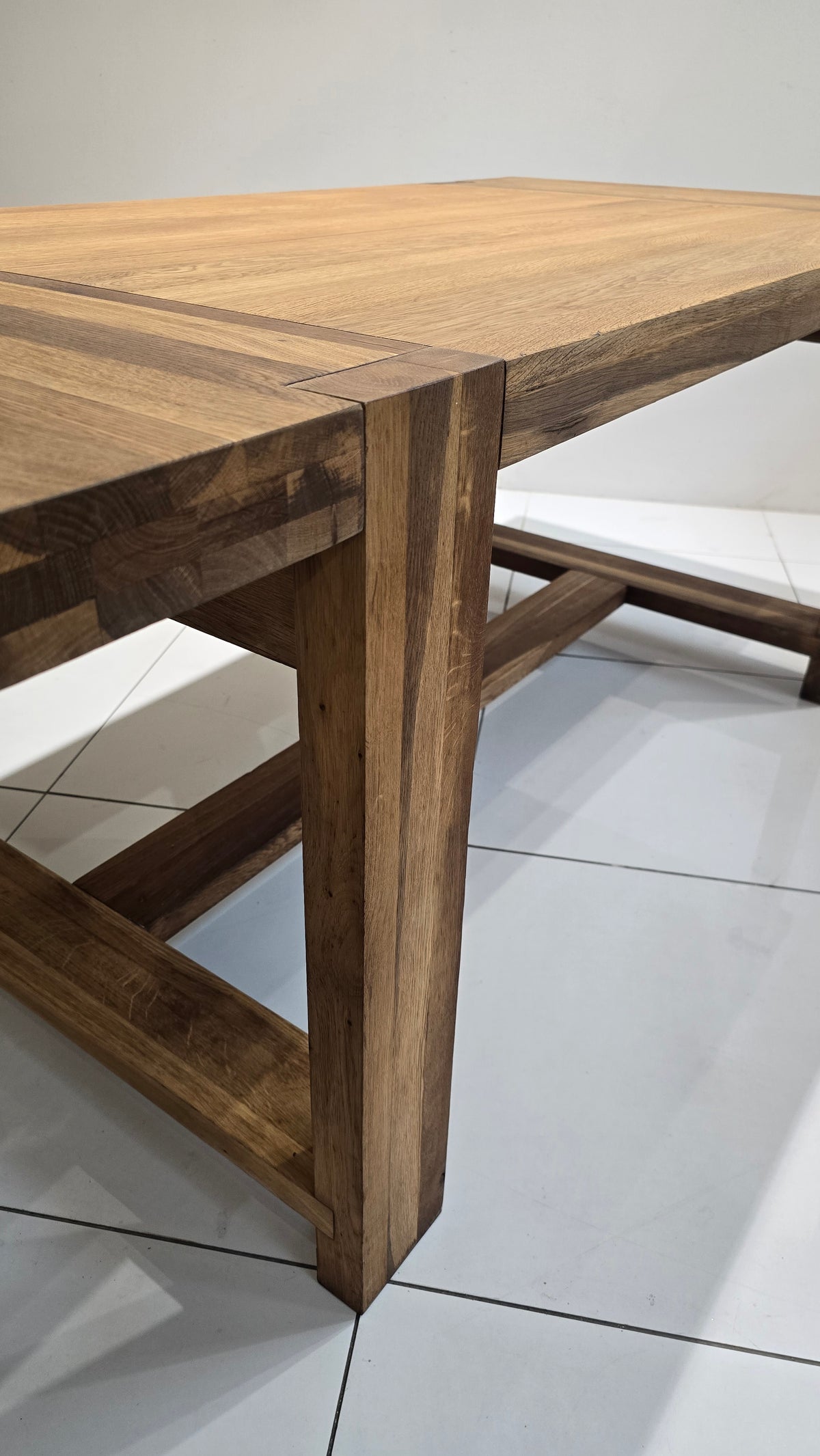 Restored Oak Dining Table