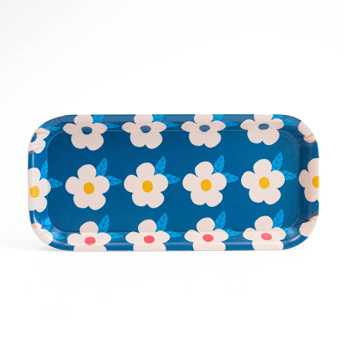 Tray Retro Floral Yellow Colourful | Summer Home Kitchen