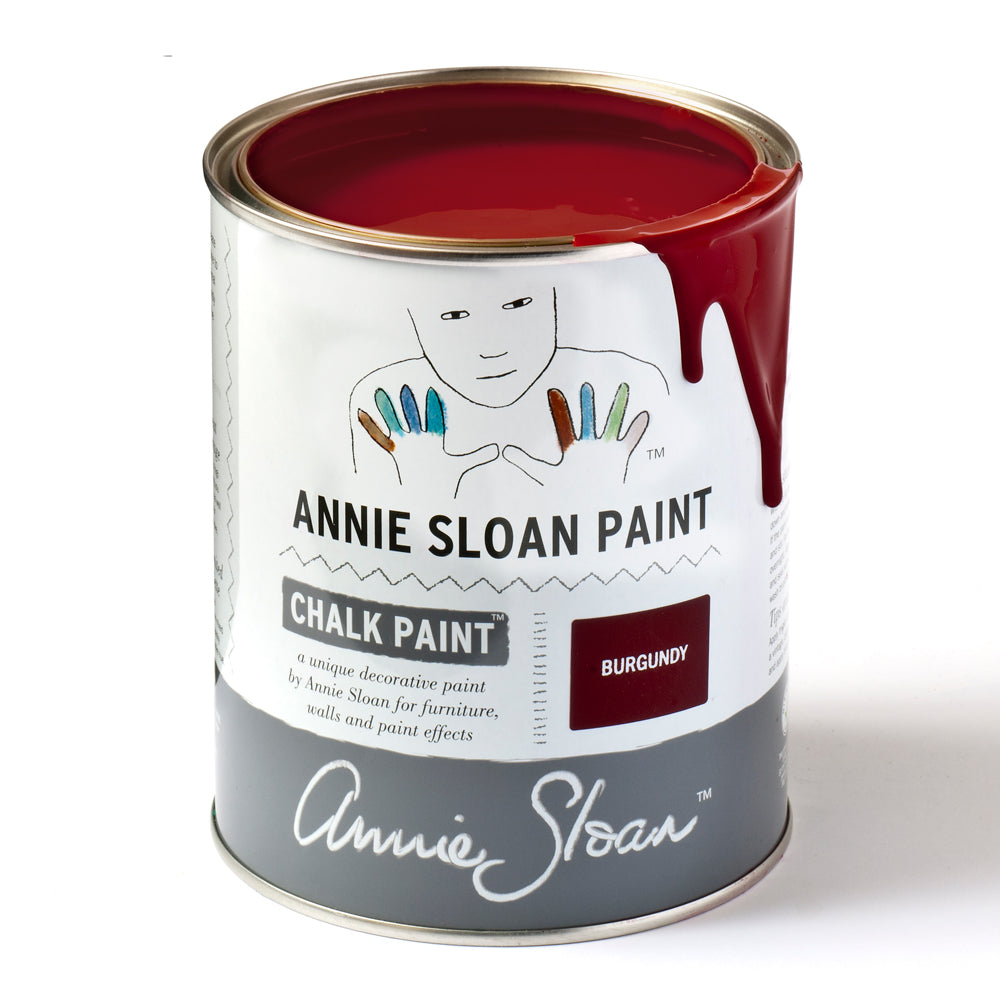 Burgundy Annie Sloan Chalk Paint