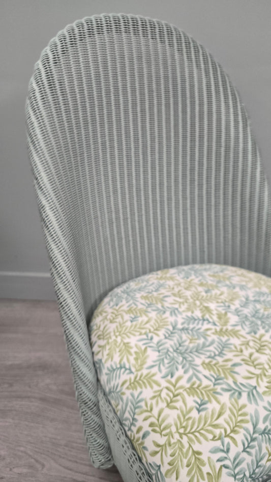 reupholstered chair