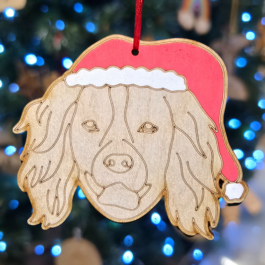 Springer spaniel Christmas Decoration