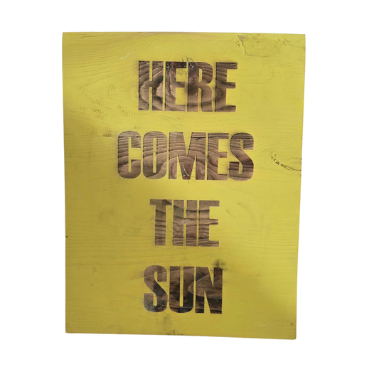Here comes the sun wall Decor