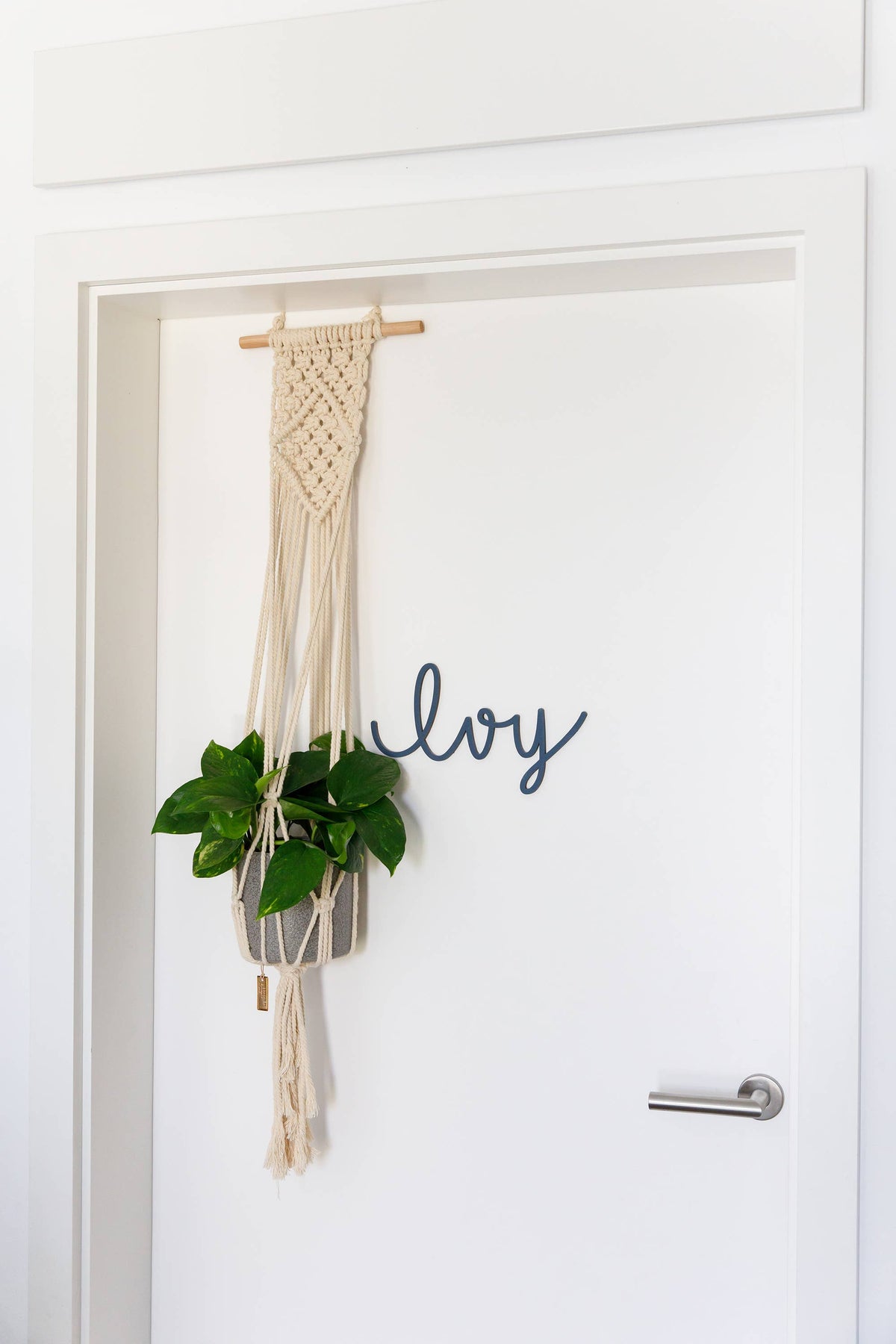 Natural Macrame Plant Hanger