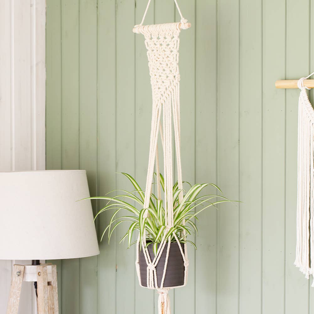 Natural Macrame Plant Hanger