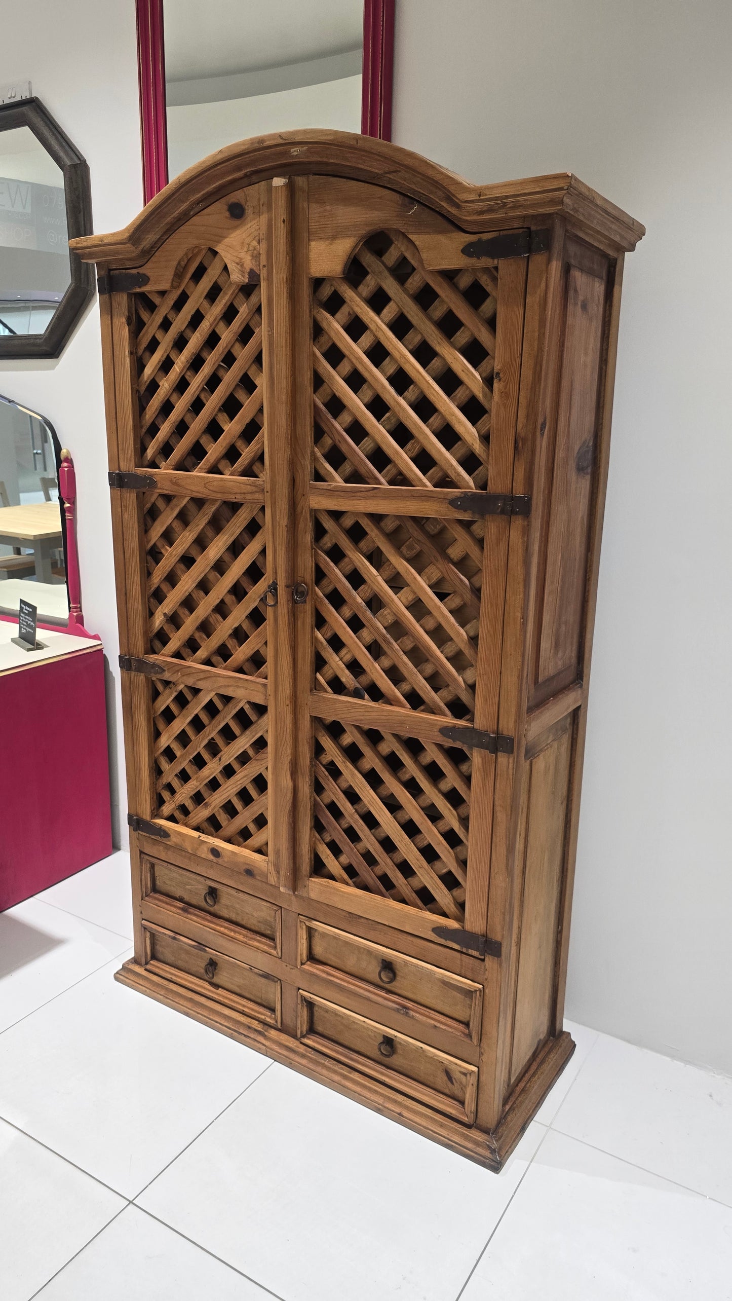 Refurbished Mexicana Style Drinks Cabinet