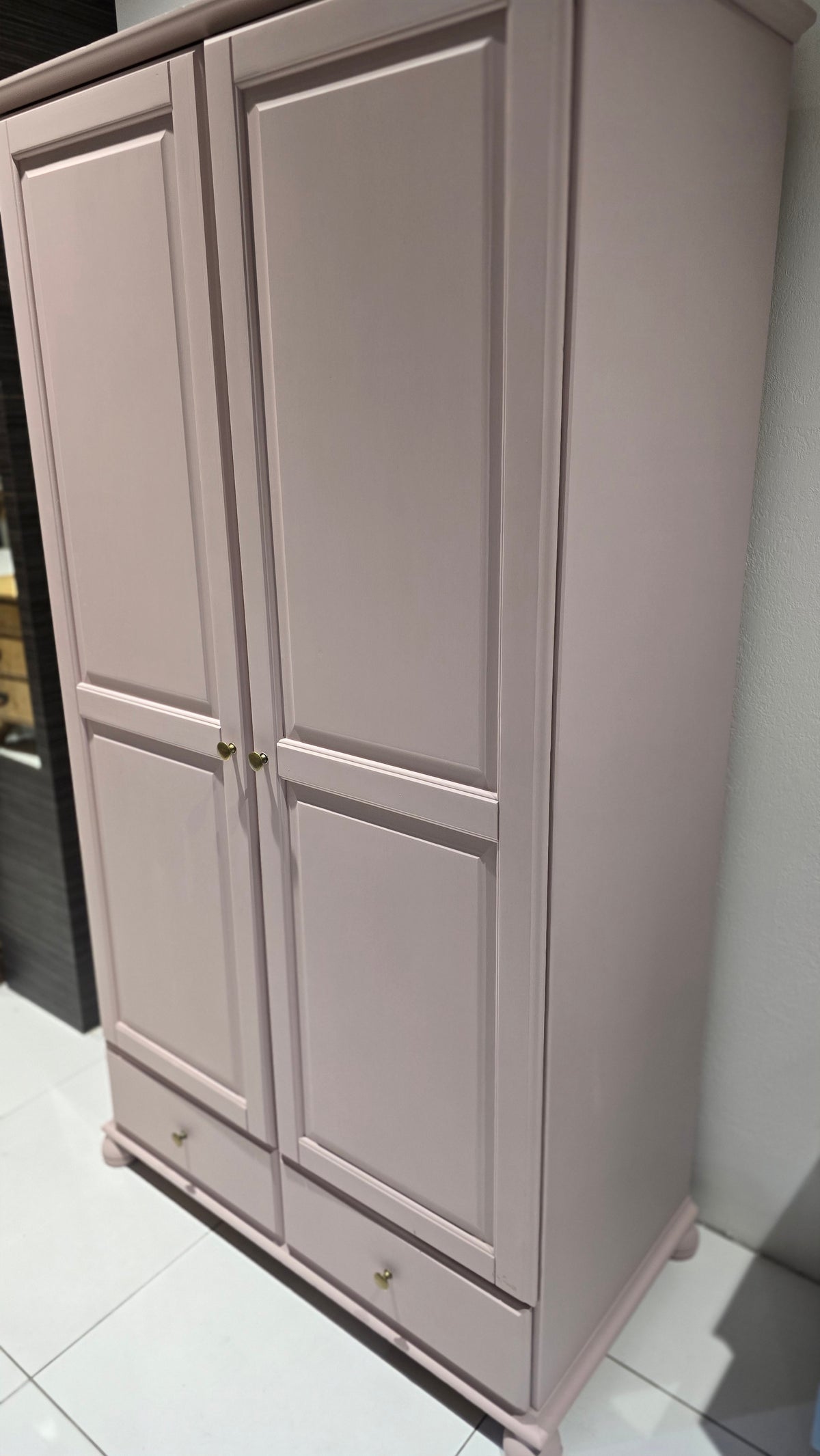 Pine Wardrobe in Peony