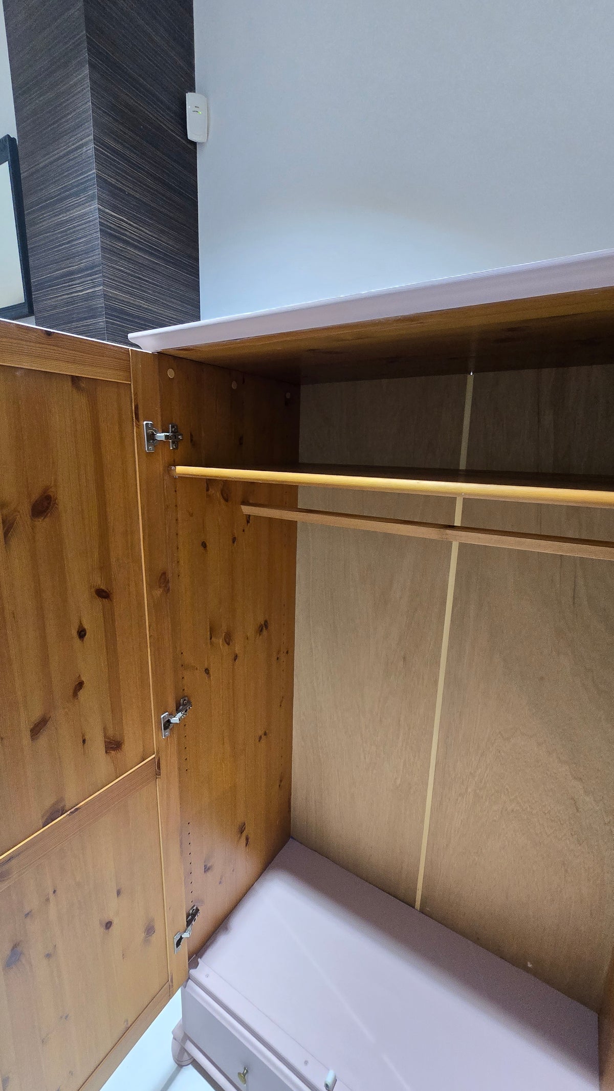 Pine Wardrobe in Peony