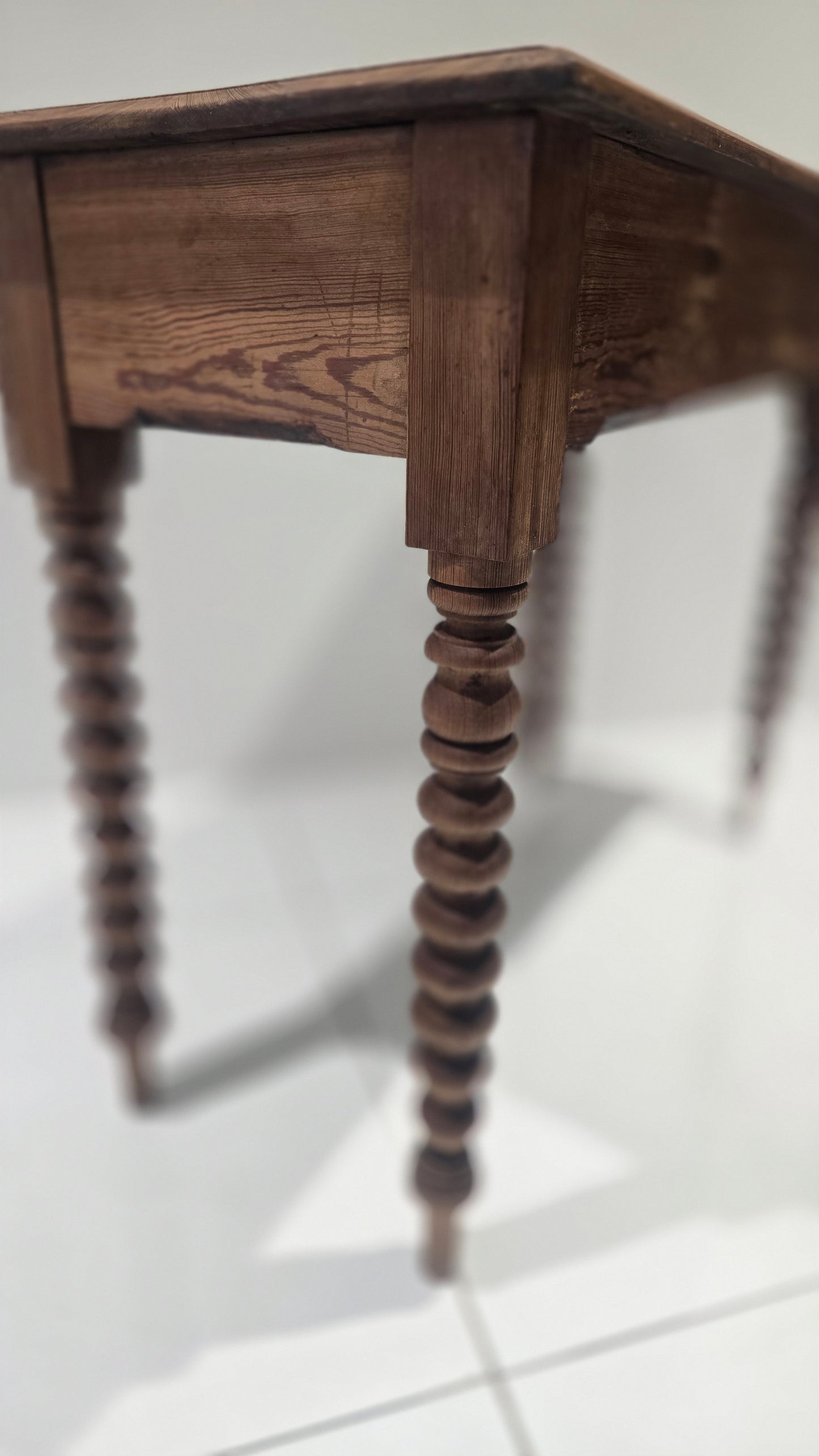 Antique Bobbin Side table