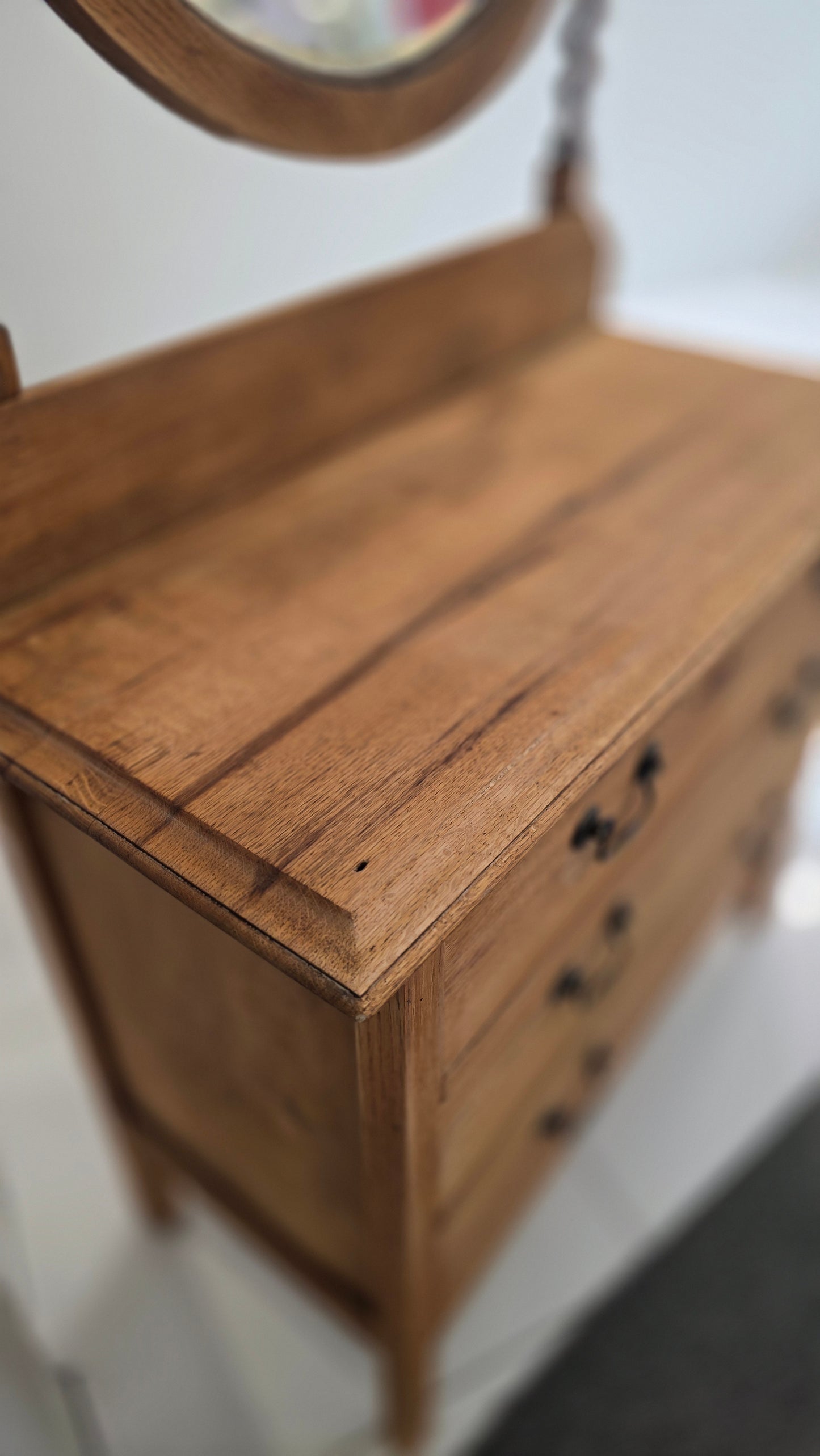 Restored Vintage Drawers with mirror