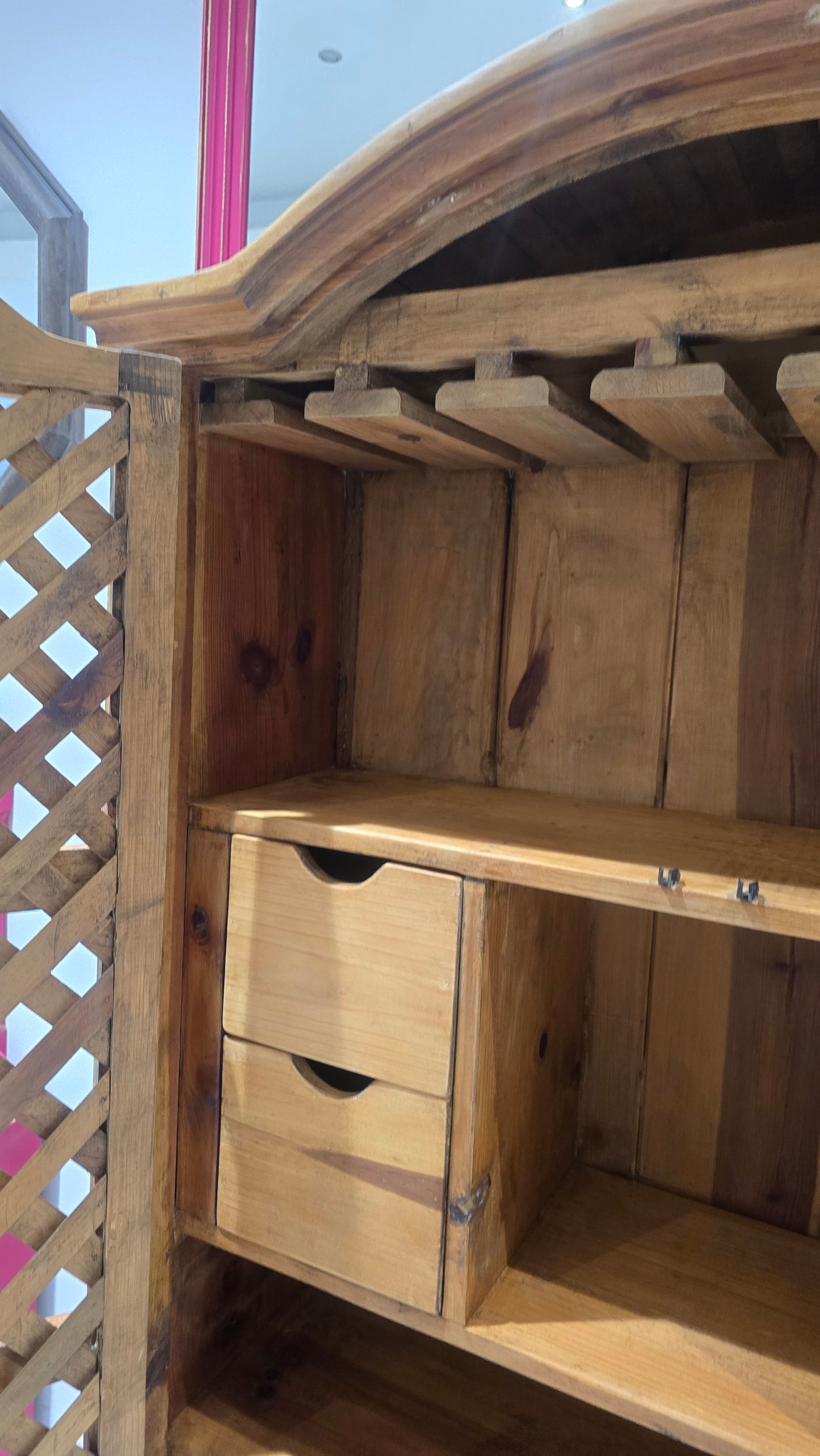Refurbished Mexicana Style Drinks Cabinet