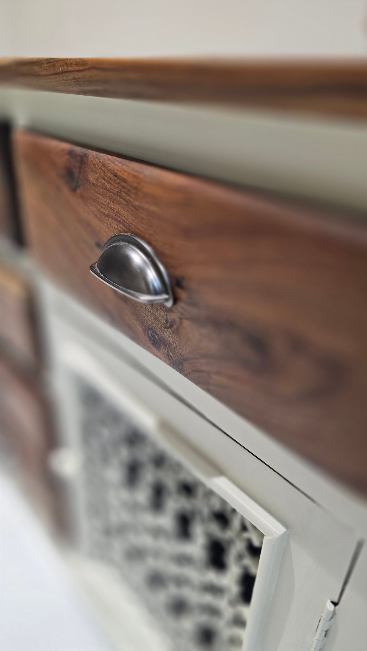 White sideboard