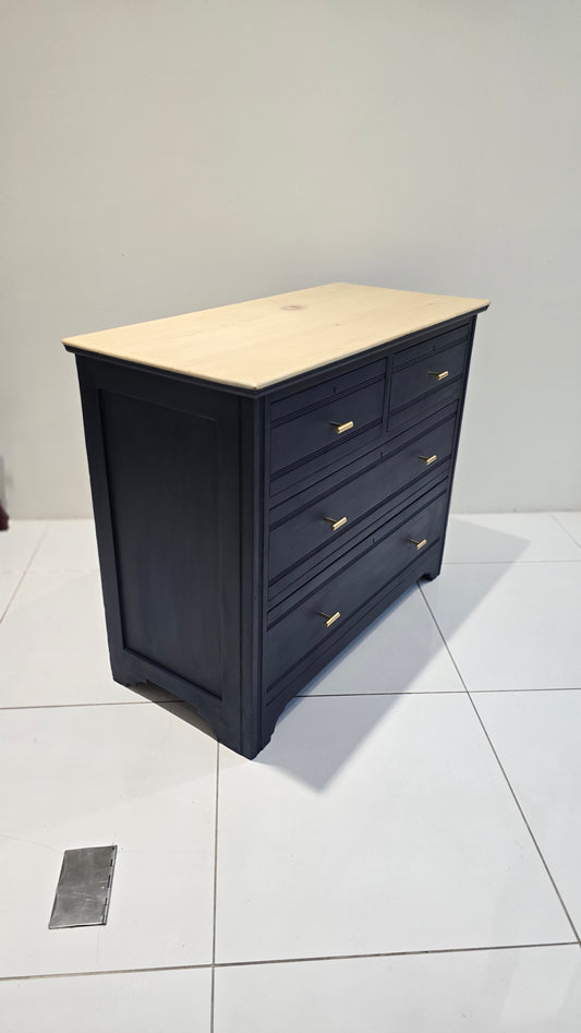 Oxford Navy Chest of drawers