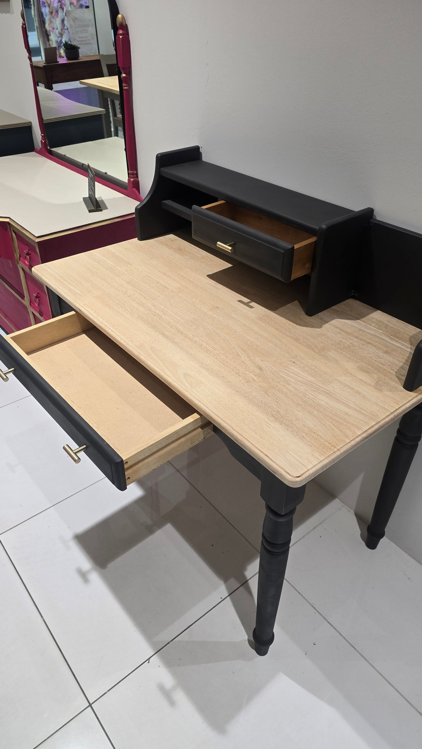 Beautifully Refurbished Graphite Desk