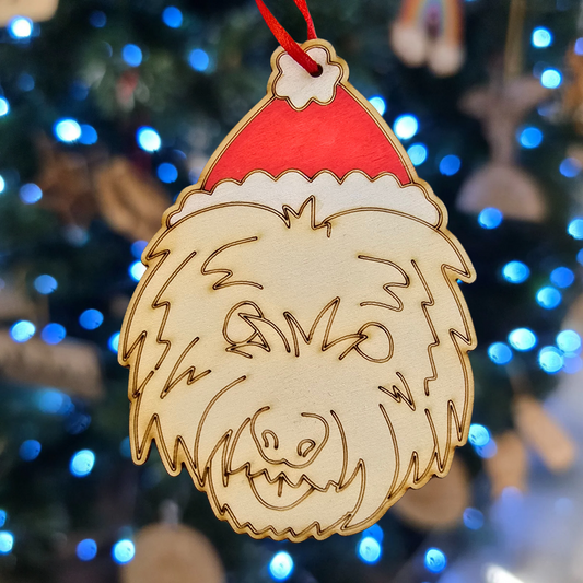 Westie Christmas Decoration